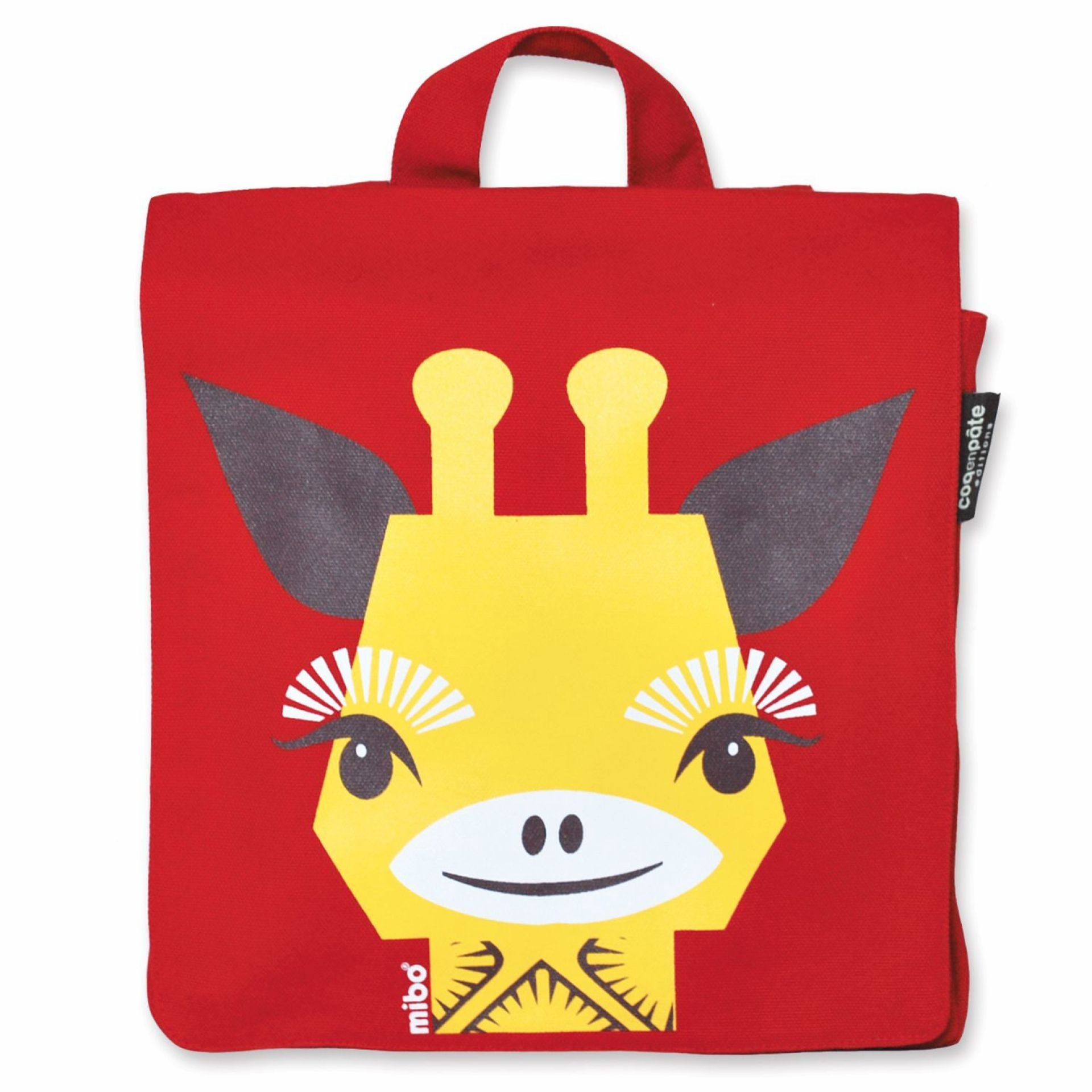 Backpack giraffe red Fantasie4Kids SINGLE PIECES